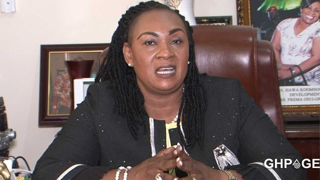 Minister of Special Development Initiatives Mavis Hawa Koomson