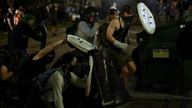 Kenosha, in the state of Wisconsin, has seen three nights of unrest