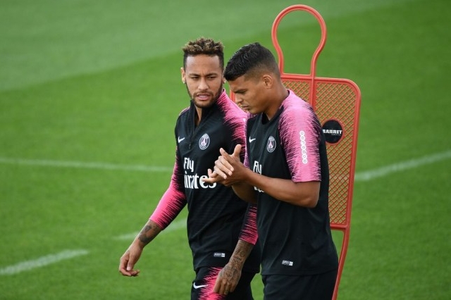 Neymar and Thiago