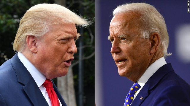 Trump and Biden feud over debate topics