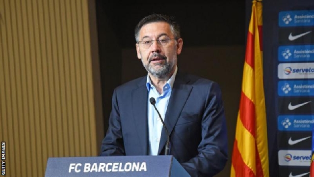 Josep Maria Bartomeu resigned as Barcelona president on Tuesday