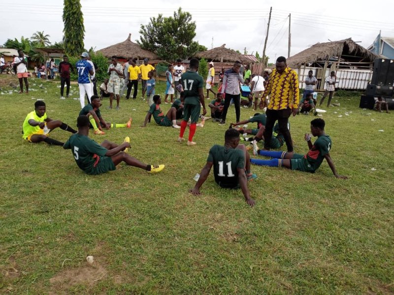 Clement Blay organizes sports festival for student unions in Ellembelle