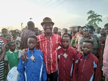 Tuah-Yeboah Foundation donates items to needy children